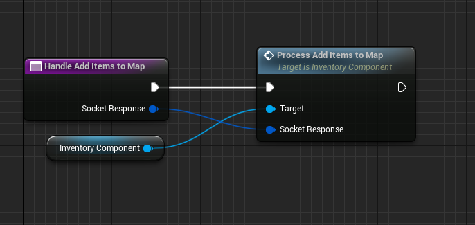 ask inventory component to handle add items to map.